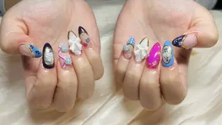 ネイル Horie 雪のネイルデザイン
