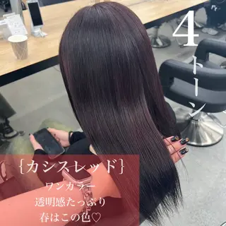 セミロング 安原 幸生のヘアスタイル