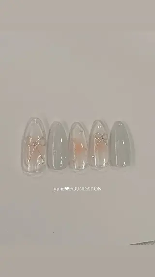 ネイル yuno❤︎ FOUNDATIONのネイルデザイン