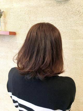 ミディアム 植田 敬太のヘアスタイル