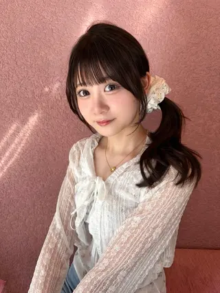 セミロング 木串 楽人のヘアスタイル