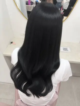 ロング カラー 🩰艶髪ワンカラー/ 大宮/はるあ🩰🏹のヘアスタイル
