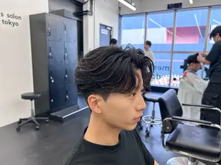 パーマ メンズ メンズ特化🔥 田上舶斗/横浜のヘアスタイル