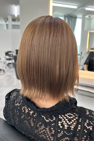 ミディアム カラー 山中麗美 / モデル募集のヘアスタイル