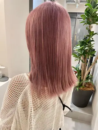 セミロング カラー 髪質改善will hairdesignのヘアスタイル
