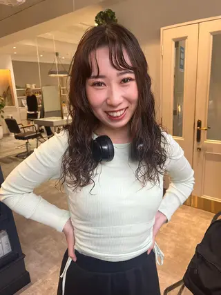ロング SIKI yuuna レイヤーカット🪽のヘアスタイル