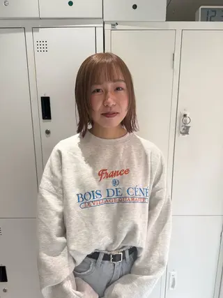 ミディアム 髙橋奈緒子 ⭐︎newi京橋のヘアスタイル