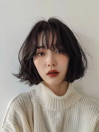 ショート カラー ブリーチなしWカラー 超特化/YURAのヘアスタイル