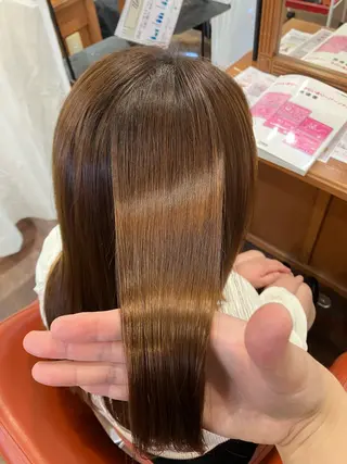 ロング 原畑 貴志のヘアスタイル