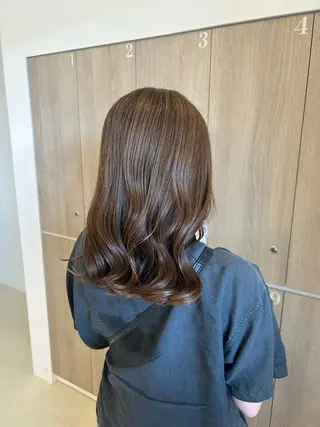 ミディアム ルプラボウ / せとくち ななのヘアスタイル