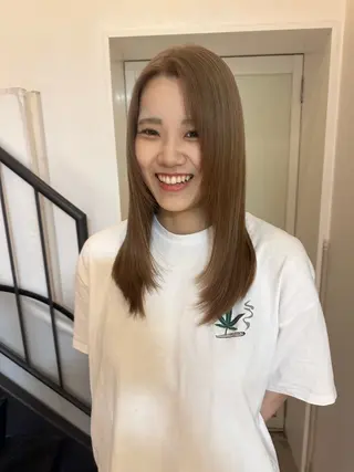 ロング カラー Lantana 前野心結のヘアスタイル