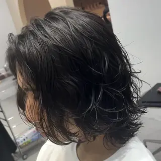 ロング パーマ ヘアアレンジ メンズ fifth 石川 凪のヘアスタイル