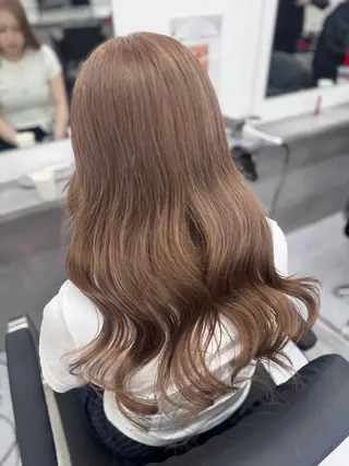 ロング ハイトーン/レイヤー 五島桜樫のヘアスタイル