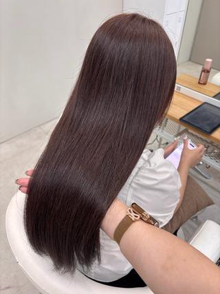 ロング カラー 𝗆𝗂𝗒𝗎 🐈‍⬛🎀のヘアスタイル