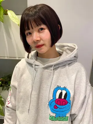 ショート カラー パーマ mai / linoah˚✧のヘアスタイル