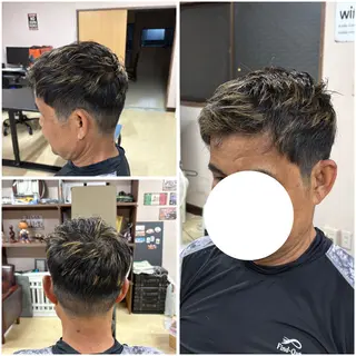 ショート 渡邊 挙児のヘアスタイル