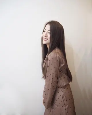 ロング 中江 規久のヘアスタイル