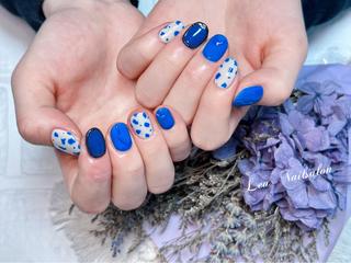 ショート カラー ネイル Le’a NailSalonのネイルデザイン
