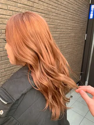 ロング カラー 韓国レイヤー×艶髪 ハイトーンRyukiのヘアスタイル