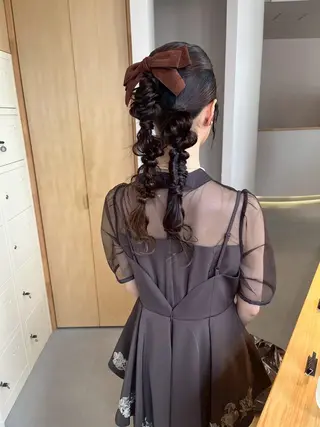 ヘアアレンジ 平尾/髪質改善トリー トメント︎☆kaiのヘアスタイル