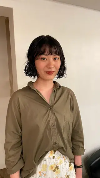 ミディアム パーマ 原宿/ケパーマ 🧺ユウマのヘアスタイル
