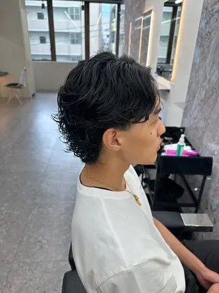 パーマ メンズ 大宮/海外風パーマ 🇺🇸隼也🇪🇸のヘアスタイル