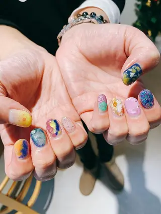 ネイル ななえ ☆のネイルデザイン