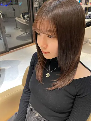 セミロング 🫧美髪縮毛矯正 🫧SEKIのヘアスタイル