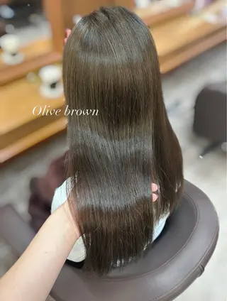 ロング カラー kana🎀 韓国風透明感カラーのヘアスタイル