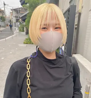 ショート カラー パーマ ヘアアレンジ メンズ キッズ ネイル マツエク・マツパ 森貴裕/ニュアンス パーマ/オリーブのヘアスタイル