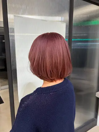 ショート カラー カット／ブリーチ／ メンズ／モデル募集中のヘアスタイル