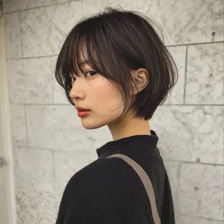 ショート ショート✨縮毛矯正 メゾンカシミヤ宮崎のヘアスタイル
