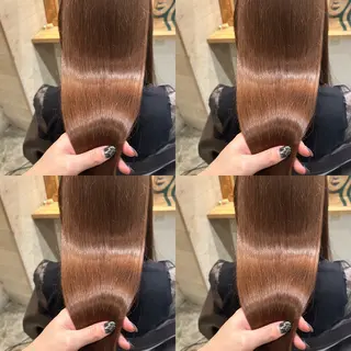 ロング カラー レイヤー/酸性 縮毛矯正🇰🇷早坂のヘアスタイル