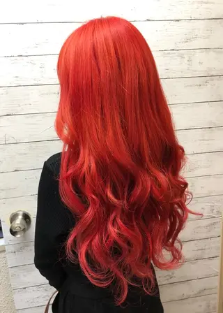 セミロング カラー 韓国ヘア🤍髪質改善 🇰🇷AKANEのヘアスタイル