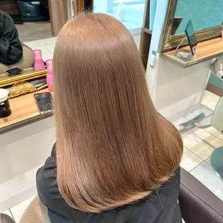ミディアム カラー ヘアアレンジ 🦋髪質改善 今宮梨沙🦋のヘアスタイル