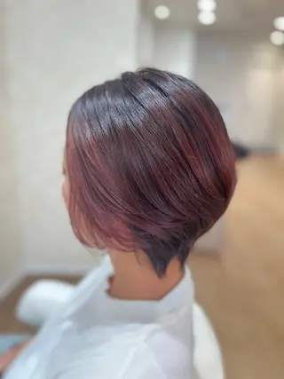 カラー ブリーチ無しWカラー アレンジ/Naruのヘアスタイル
