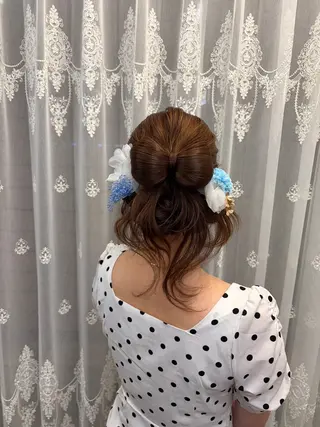 ヘアアレンジ 髪質改善×韓国風/小 顔レイヤー/早瀬櫻子のヘアスタイル