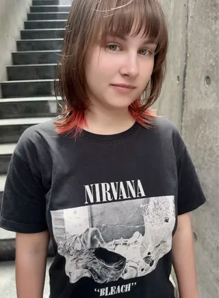 ミディアム ミヤザキ ソウマのヘアスタイル