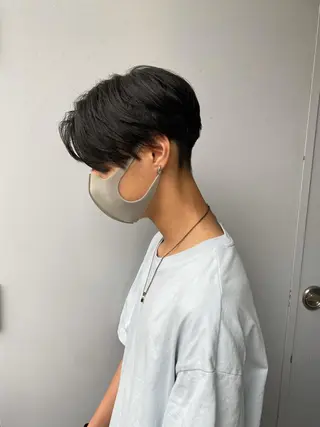 ショート カラー パーマ ヘアアレンジ メンズ キッズ ネイル マツエク・マツパ スパイキー/フェザー /波巻き/かいとのヘアスタイル