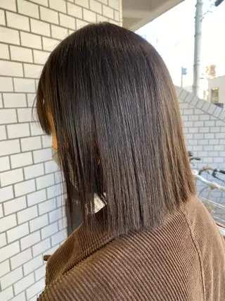 ショート カラー 産休の為お休みです! 小島凜のヘアスタイル