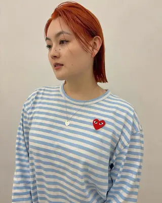 ショート オカモト ハルカのヘアスタイル