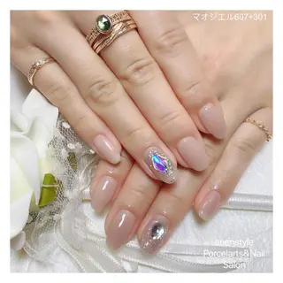 ミディアム ネイル 🐾enen style 🐾のネイルデザイン