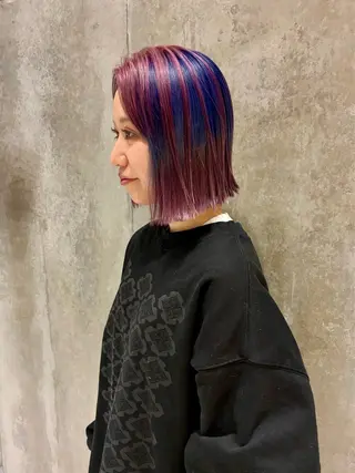 カラー 篠江 廉のヘアスタイル