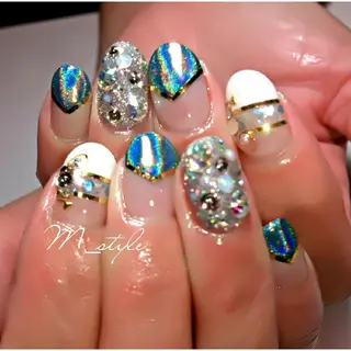 ネイル 下妻ネイルサロン/ 持ちの良いネイルのネイルデザイン