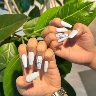 ネイル FOINAIL 🎀長さだし🎀のネイルデザイン