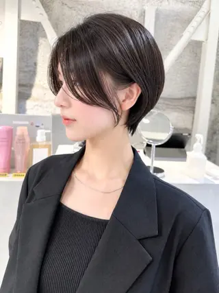 ショート 骨格診断で絶対可愛い ✨丸みショート✨凌弥のヘアスタイル