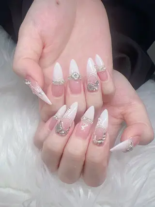 ネイル Lee Nails チップ長さだし専門店のネイルデザイン