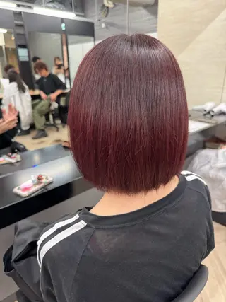 ショート 庄内/透明感 カラー/SHUNのヘアスタイル