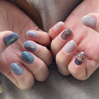 ネイル SecondMW _nail 川連のネイルデザイン