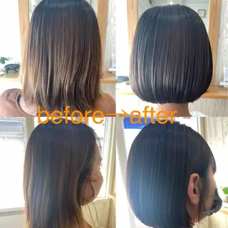 ショート カラー 安陪 寛史のヘアスタイル